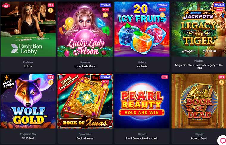 Jeux Woo Casino