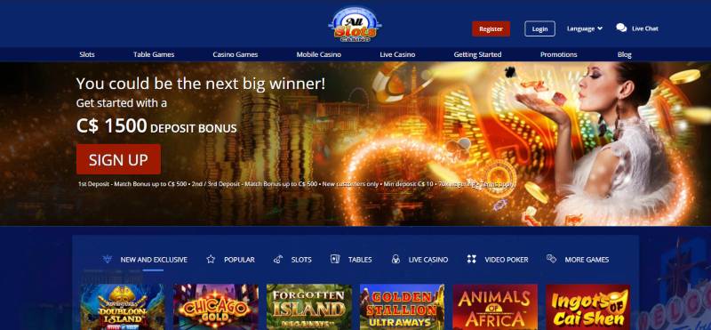 screenshot all slots interface