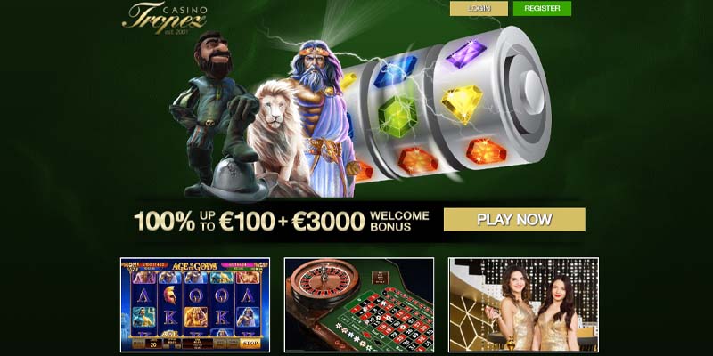 screenshot casino tropez interface