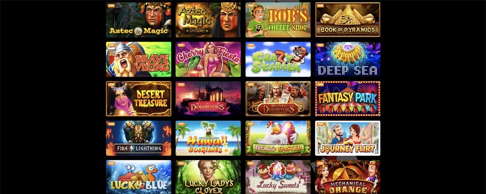 screenshot arlekin casino games