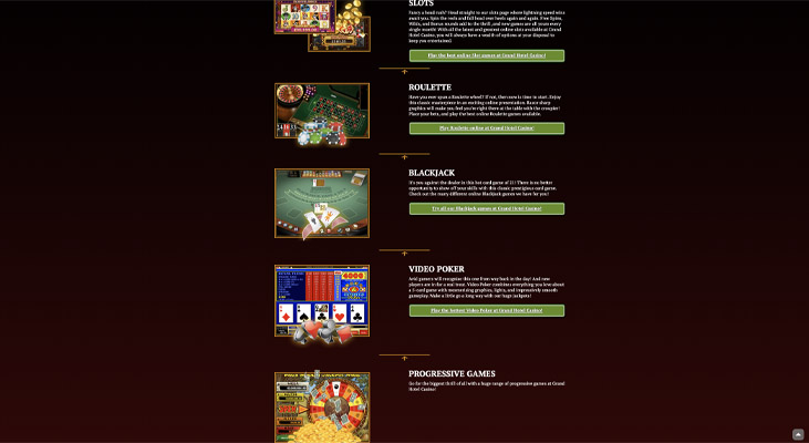 screenshot grand hotel casino games